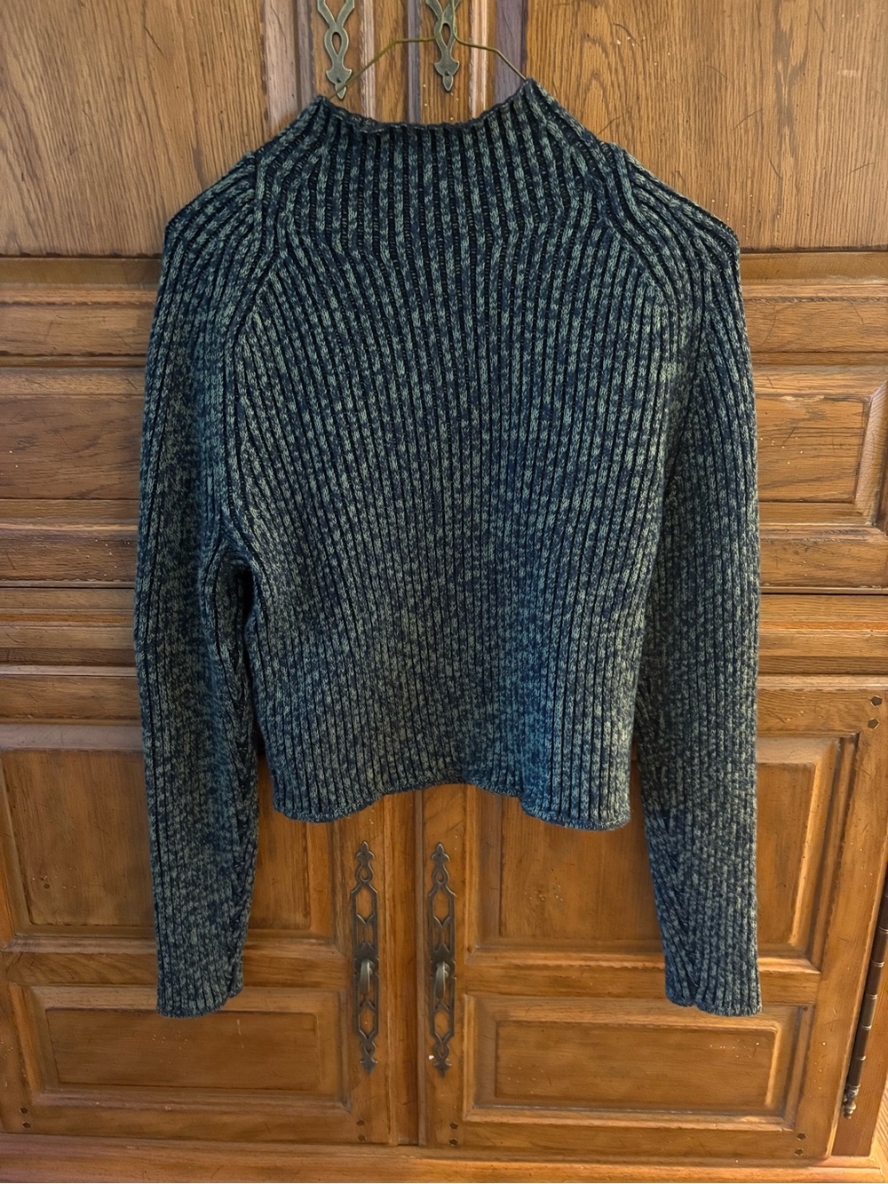 Lululemon Cotton-Cashmere Blend Mock Neck Sweater